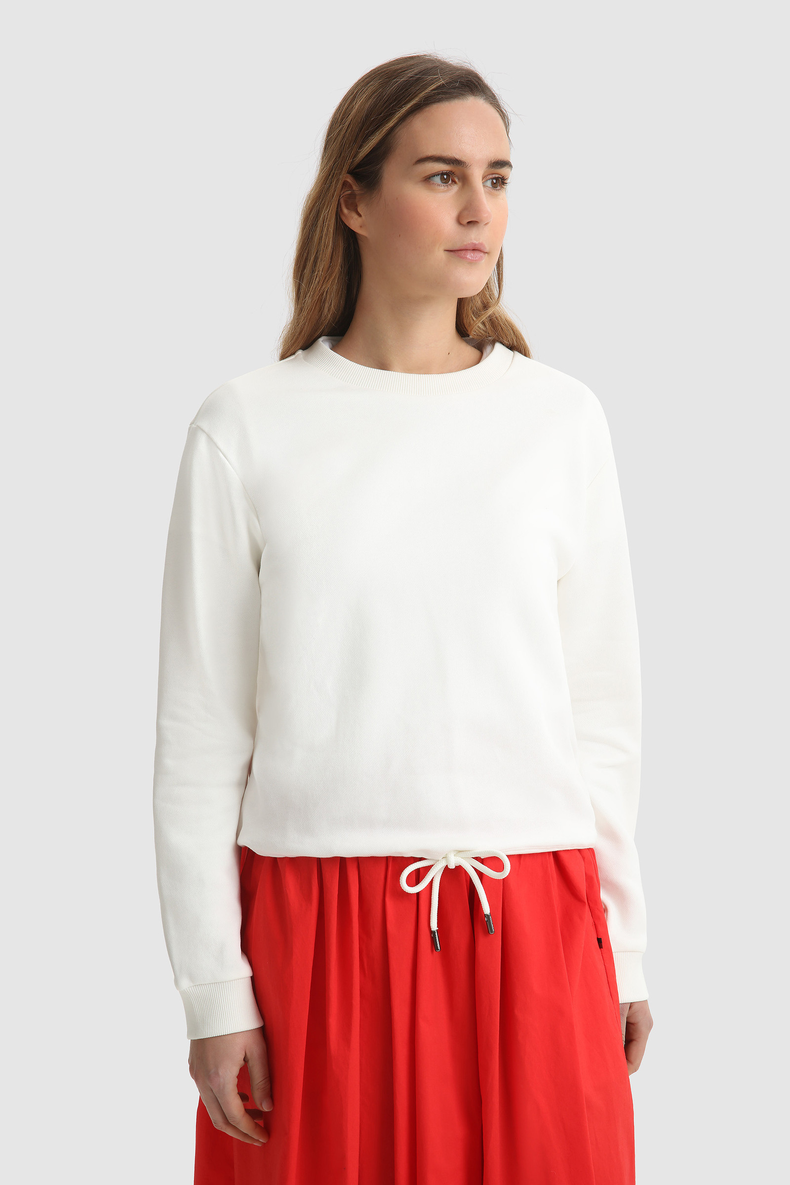 Fleece crew neck
