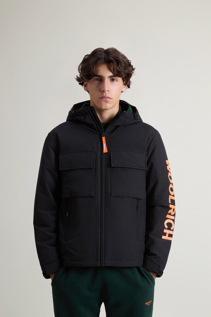 City Parka da ragazzo in Ramar Cloth Nero photo 1 | Woolrich