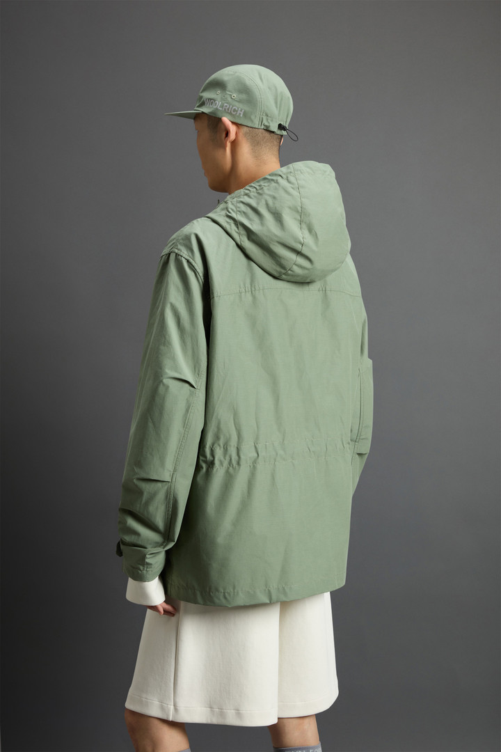 Fishing Jacket in Cotton- and Nylon-Blend Olmetex Ripstop by Todd Snyder Green photo 3 | Woolrich