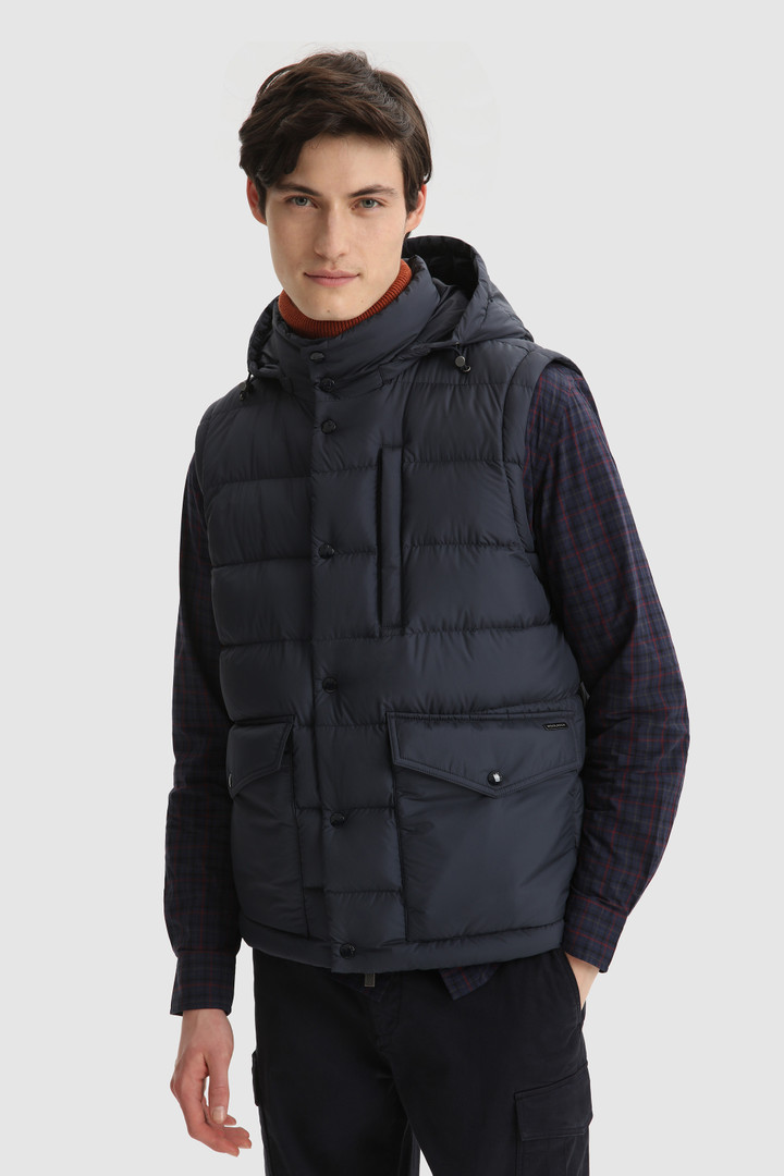 Sierra Jacket with Hood and Removable Sleeves Blue photo 5 | Woolrich
