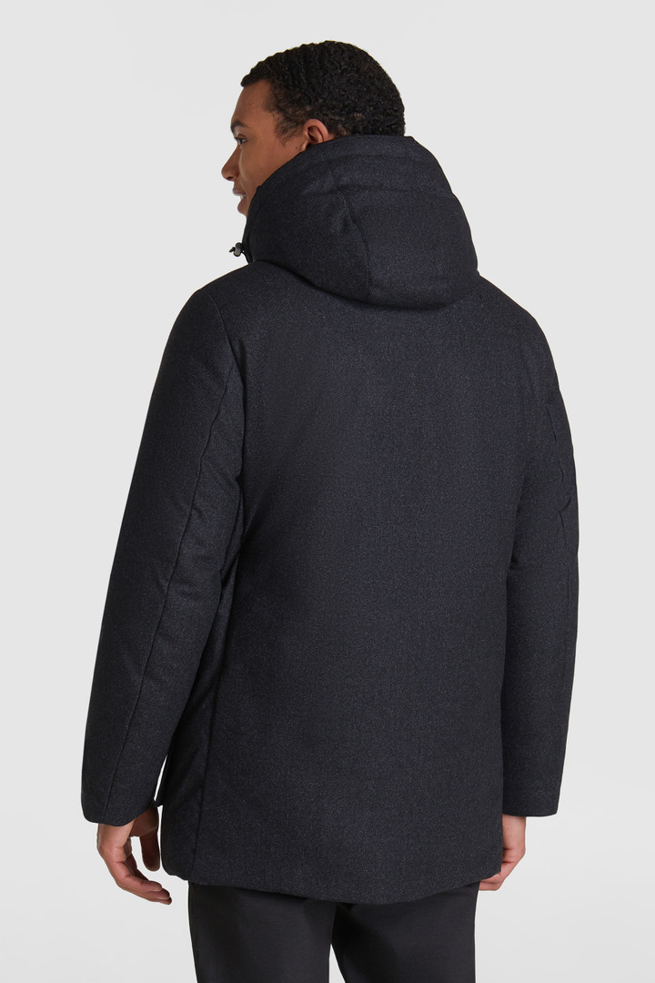 Arctic Parka luxe in lana pregiata
