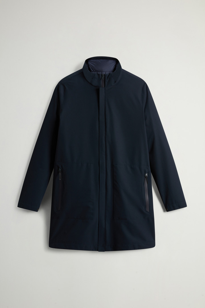 2-In-1 Jacket in Two-Layered Fabric Blue photo 5 | Woolrich