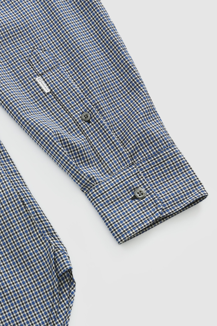 Cool wool shirt Blue photo 7 | Woolrich