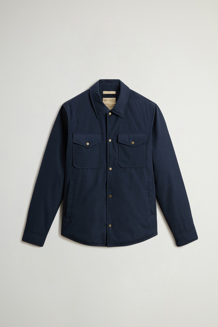 Mountain Cloth Overshirt Blue photo 5 | Woolrich
