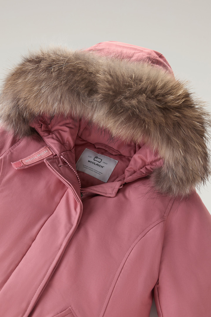 Girls' Arctic Parka with Detachable Fur Trim Pink photo 3 | Woolrich