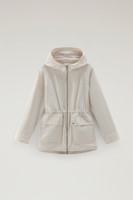 ジャケット WOOLRICH Woman Jacket Cream CFWWOU0652FRUT3128 8743 Women's Garment-Dyed Pure Cotton Overshirt beige | Woolrich US
