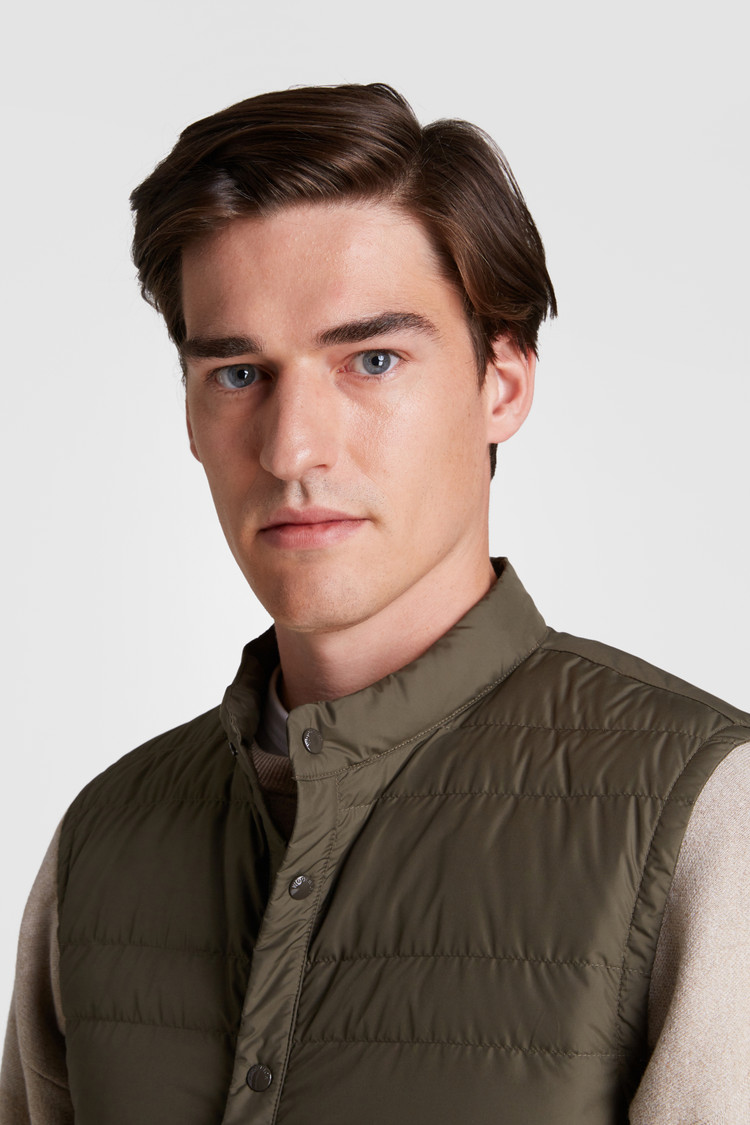 Light quilted vest
