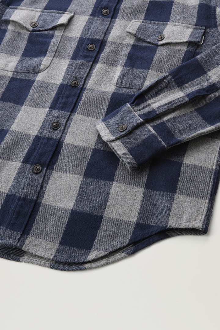 Oxbow Flannel Check Shirt Gray photo 4 | Woolrich