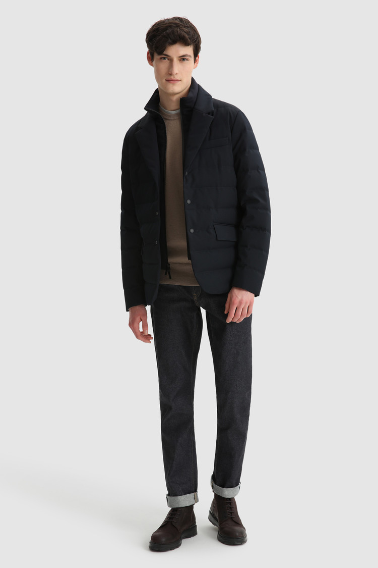 Doorgestikte Commuting 2-in-1 blazer