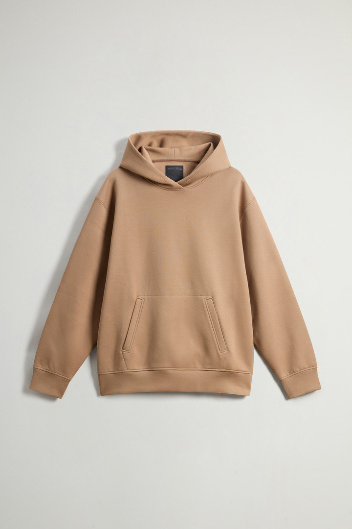 Wool-Blend Hoodie with Pouch Pocket by Todd Snyder Brown photo 5 | Woolrich