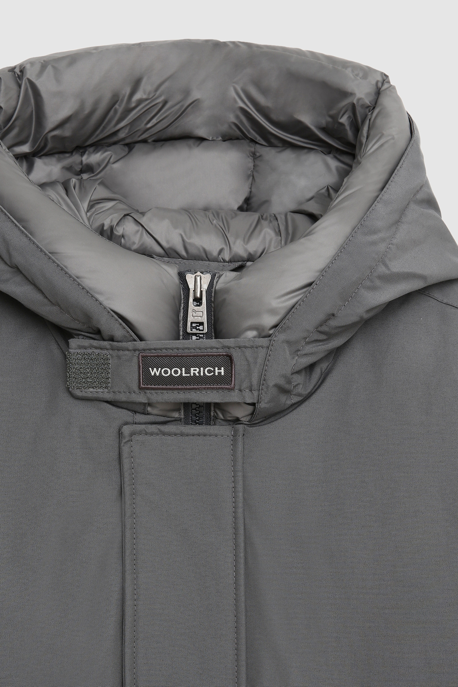 Polar Parka mit hohem Kragen