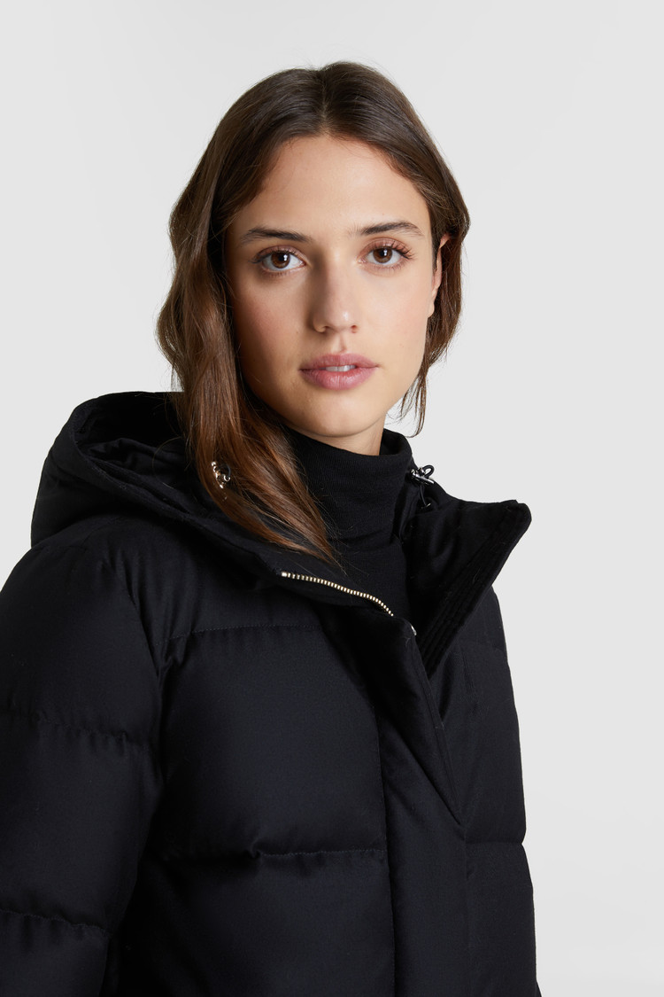 Premium wool luxe Aliquippa Parka