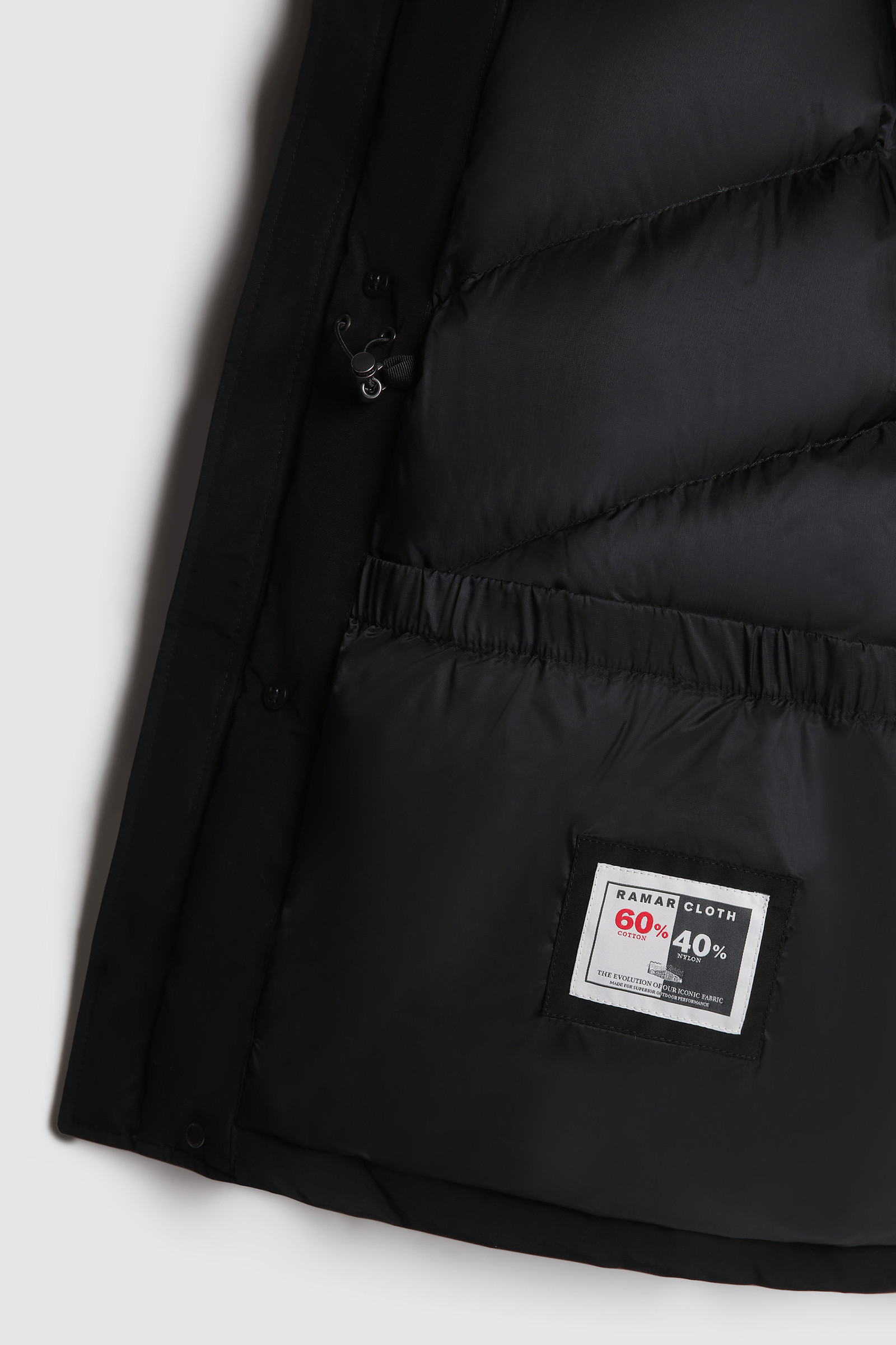 Men's Arctic Parka with Dyed Fur Black | Woolrich USA