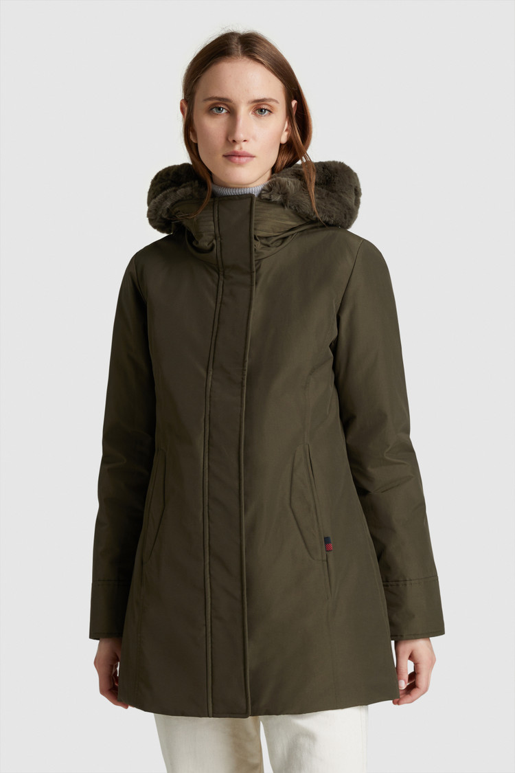 Boulder Parka pelliccia sintetica