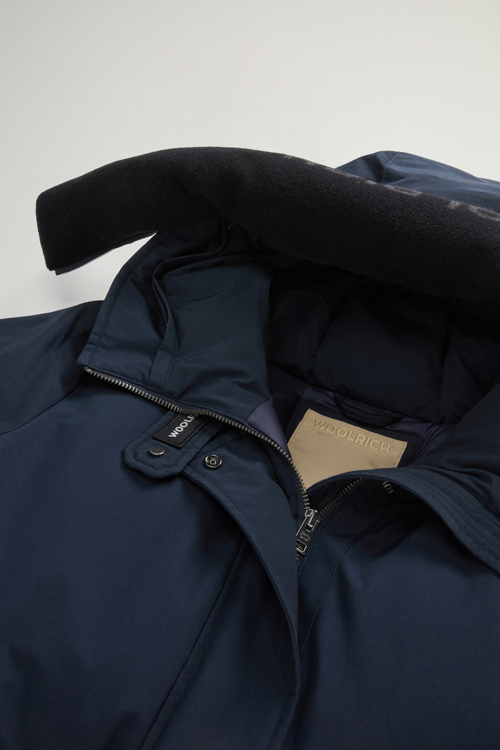 Arctic Parka Evolution in Ramar Cloth Blue photo 8 | Woolrich