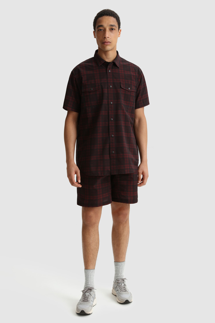 Cool Mesh shorts with Blackwatch pattern