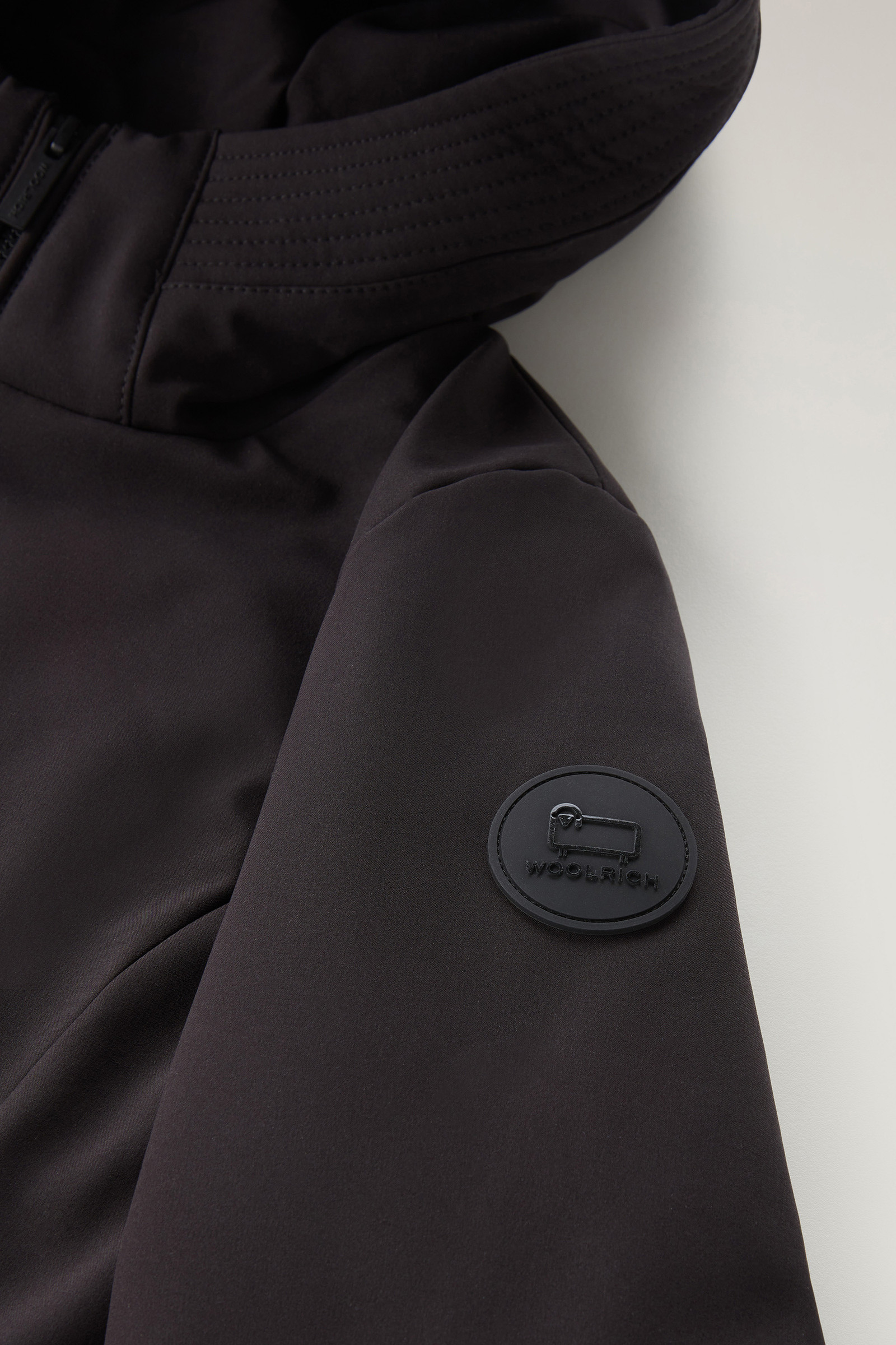 Firth Parka in Tech Softshell Black photo 7 | Woolrich