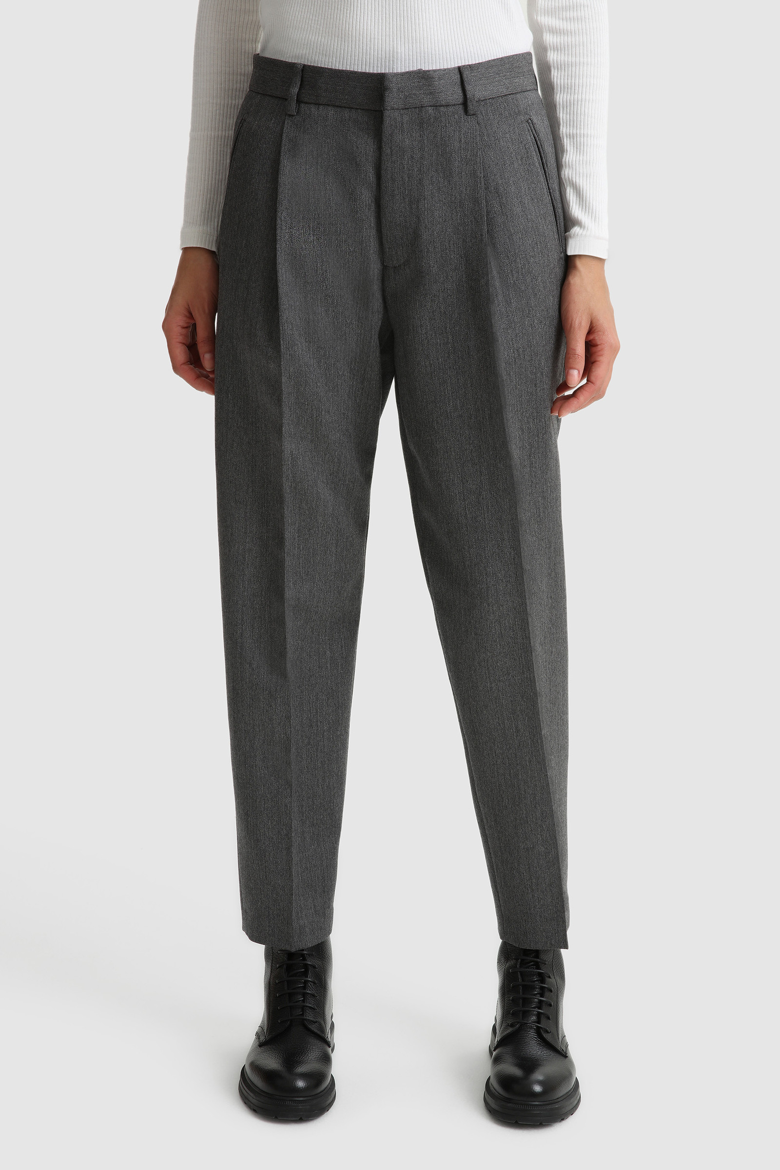 Wool Pant in virgin wool