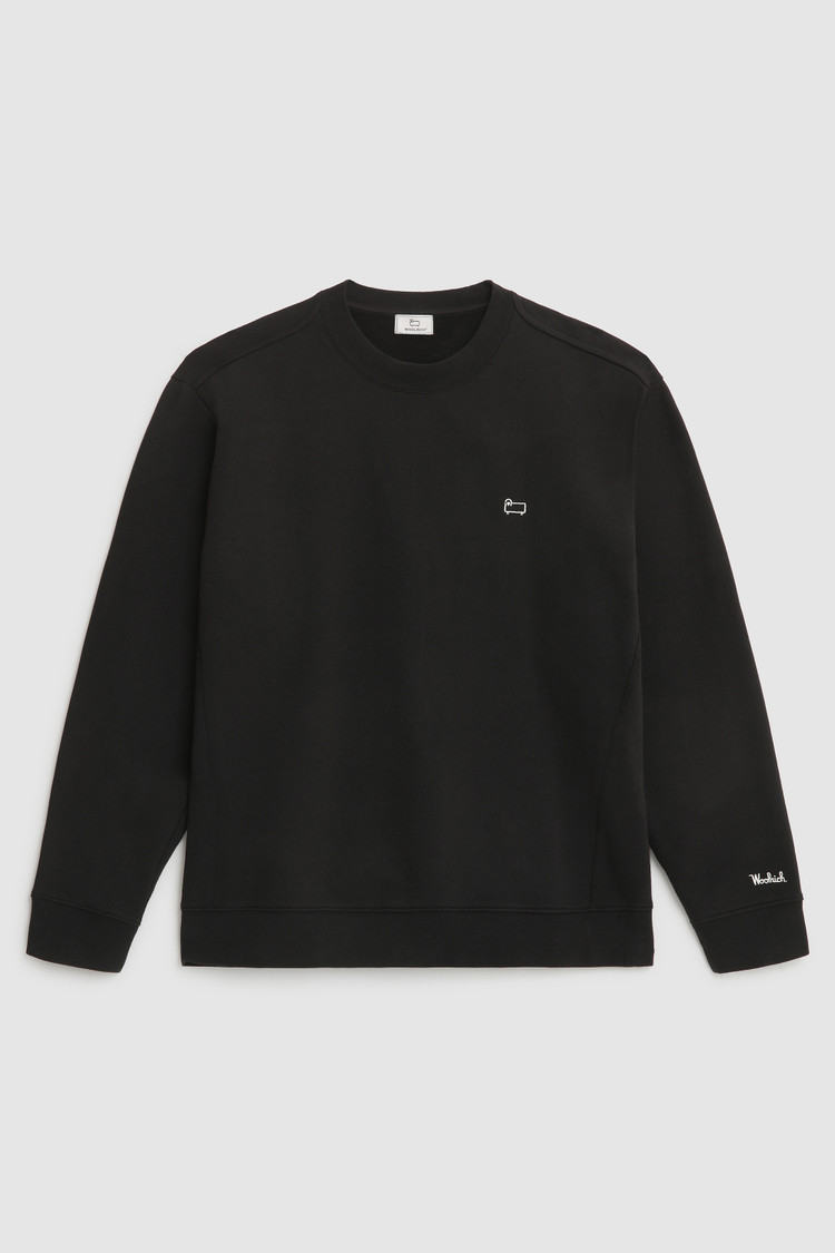 American brushed cotton crewneck sweatshirt
