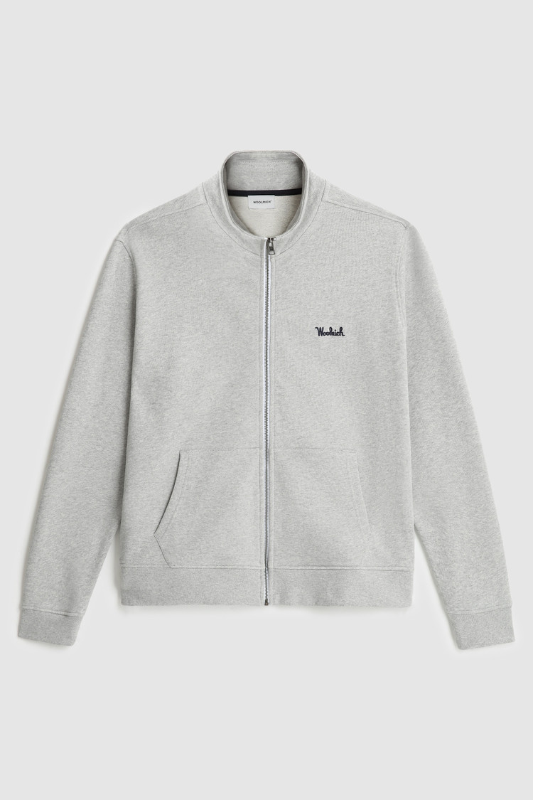 Essential Track sweater with embroidered logo