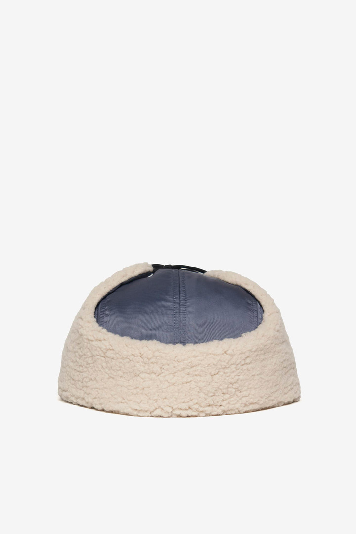 SATIN BOA EARFLAP CAP Blue photo 3 | Woolrich