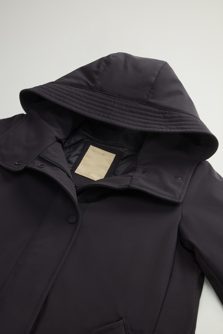 Firth Parka 2 in 1 in Tech Softshell Nero photo 6 | Woolrich