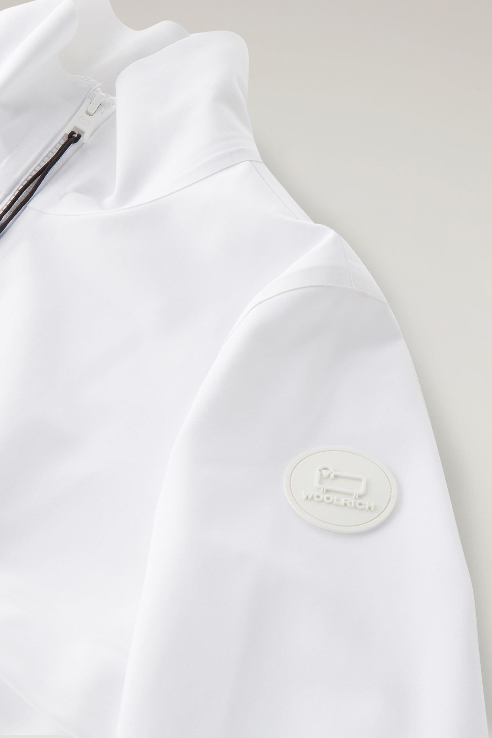 Veste longue Pequea en nylon élastique blanc photo 7 | Woolrich