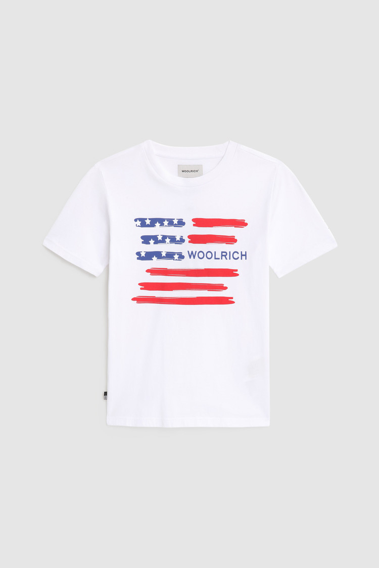 Maglietta con bandiera USA