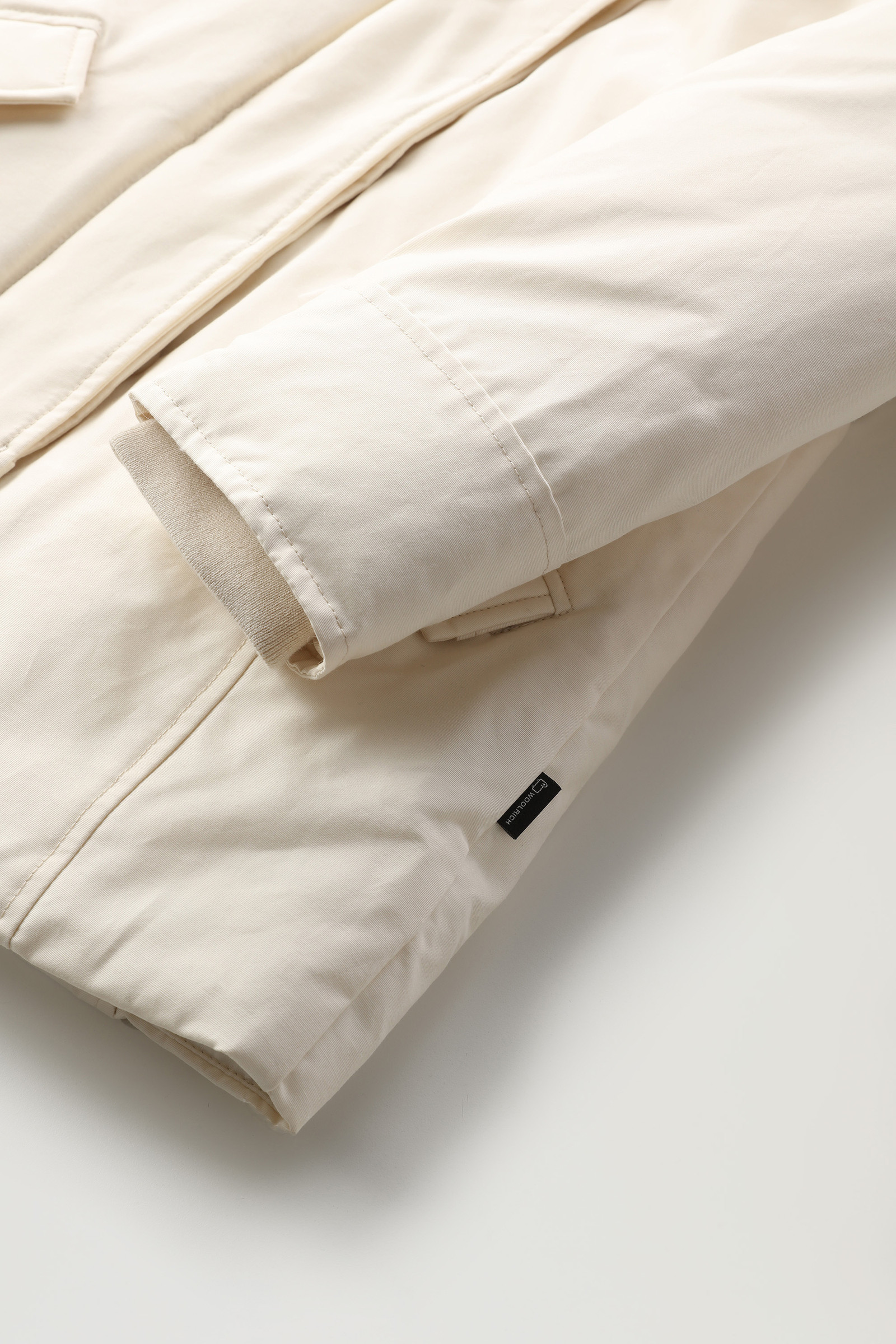 Girls' Arctic Parka Cloth in Ramar White photo 5 | Woolrich