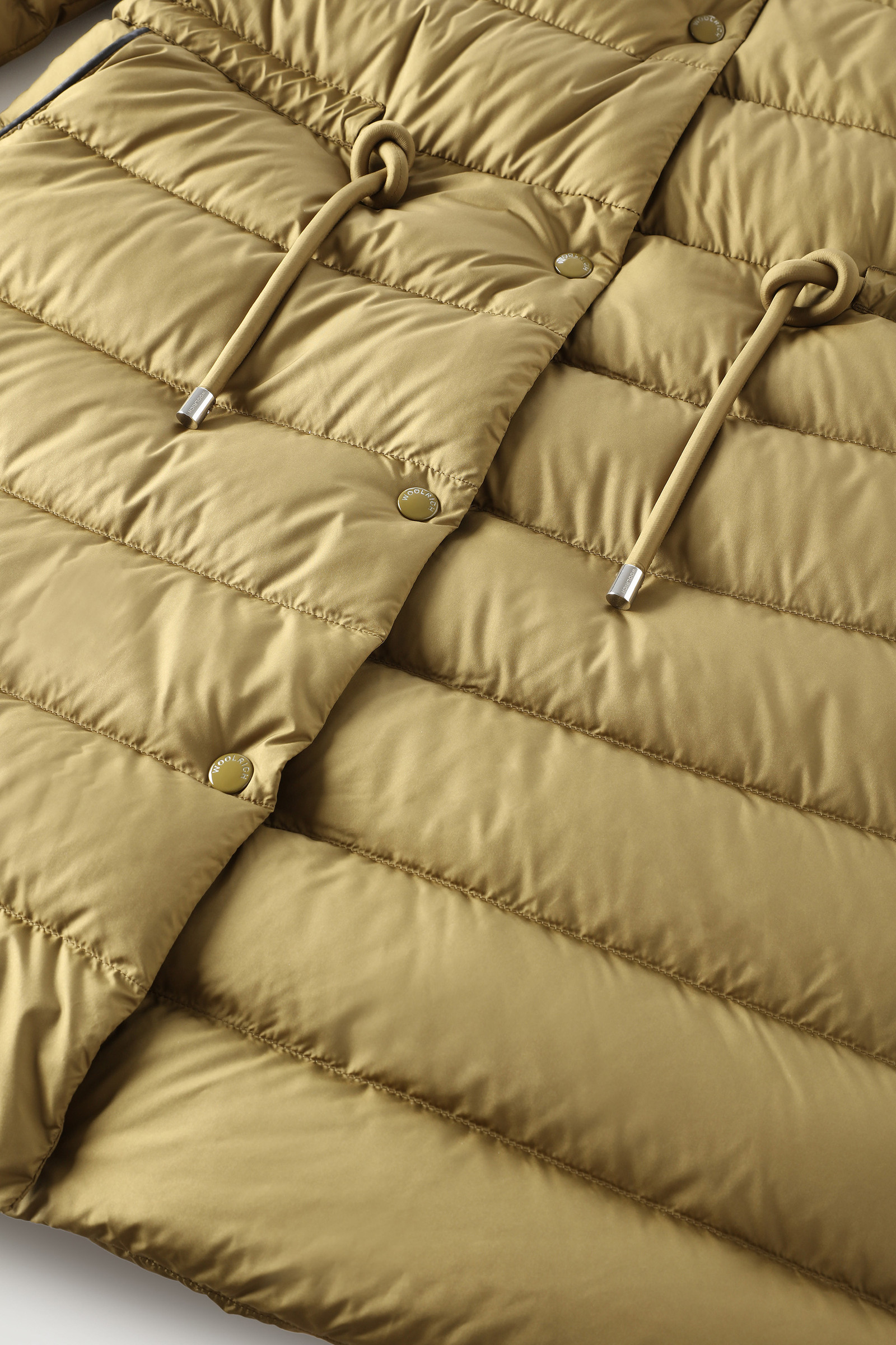 Ellis Long Microfiber Daunenjacke grün photo 8 | Woolrich