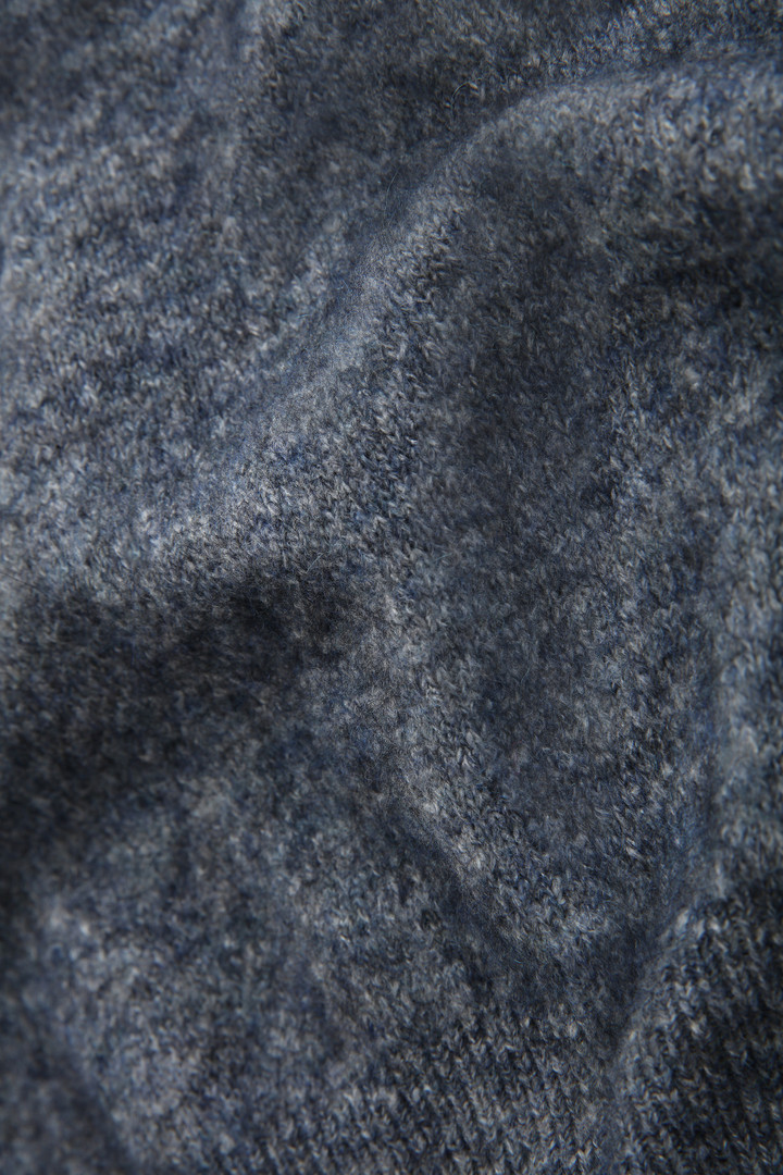 Stretch Turtleneck Sweater in wool blend