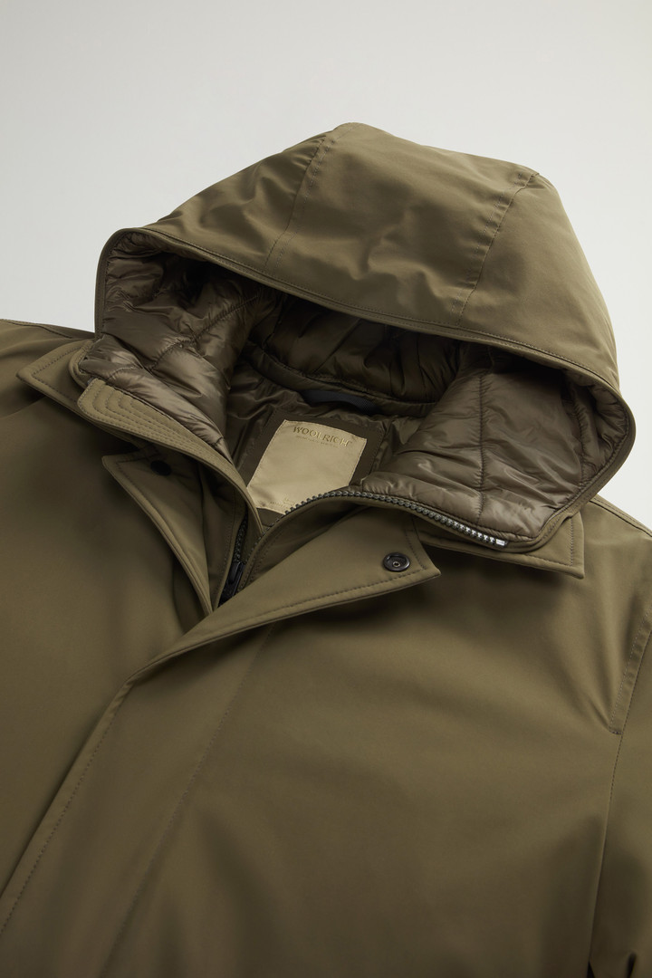 Manteau 2-en-1 en nylon élastique Vert photo 6 | Woolrich