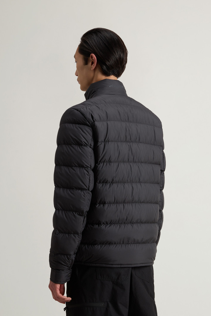 Lightweight Down Jacket in Microfiber Black photo 3 | Woolrich