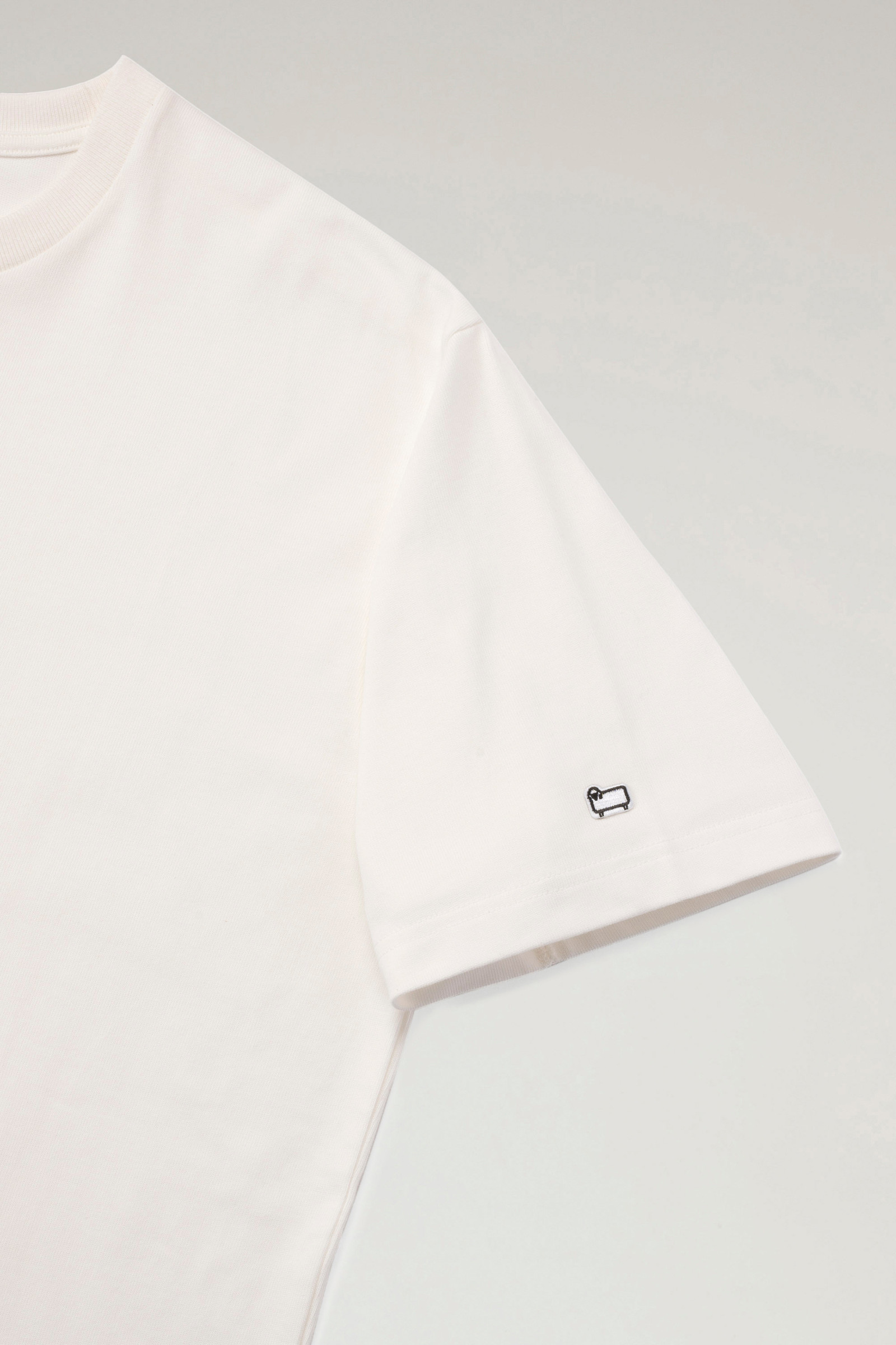 Sheep T-shirt in Pure Cotton White photo 6 | Woolrich