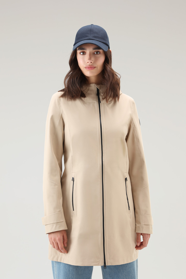 Woolrich Women Feather Beige Size L In Feather Beige