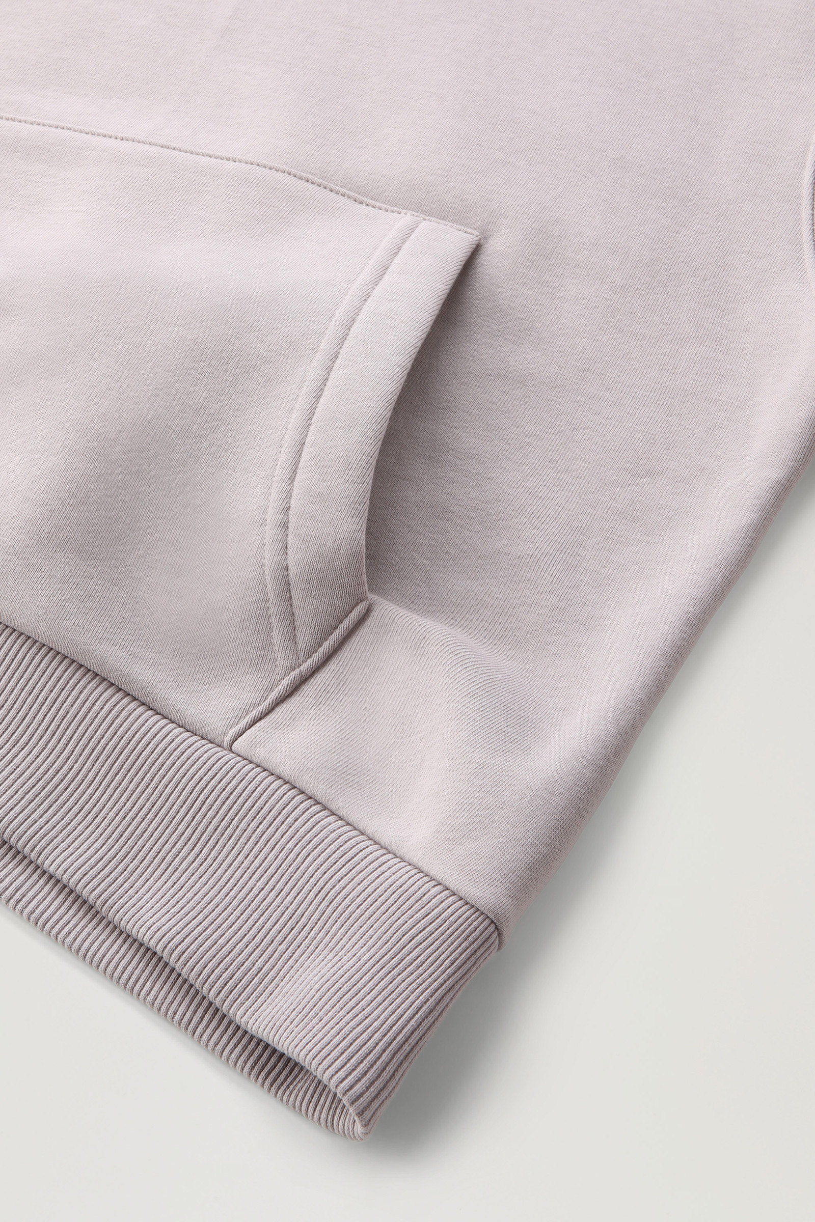 Logo Fleece Hoodie Lilac photo 7 | Woolrich