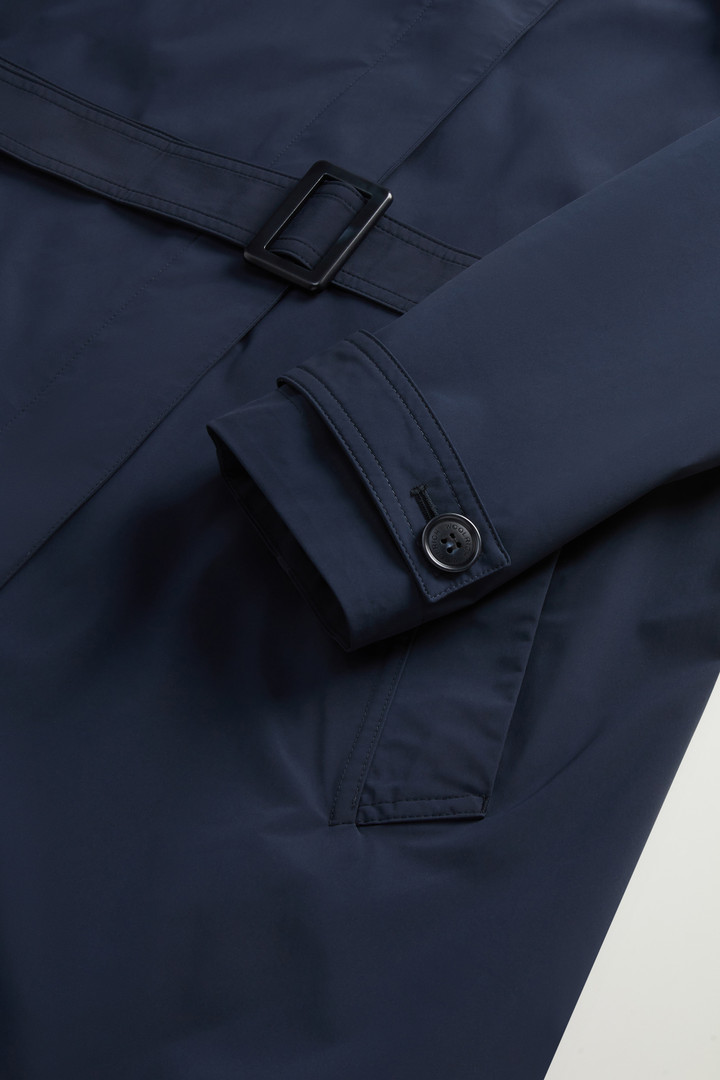 Urban Touch Trench Coat Blue photo 7 | Woolrich