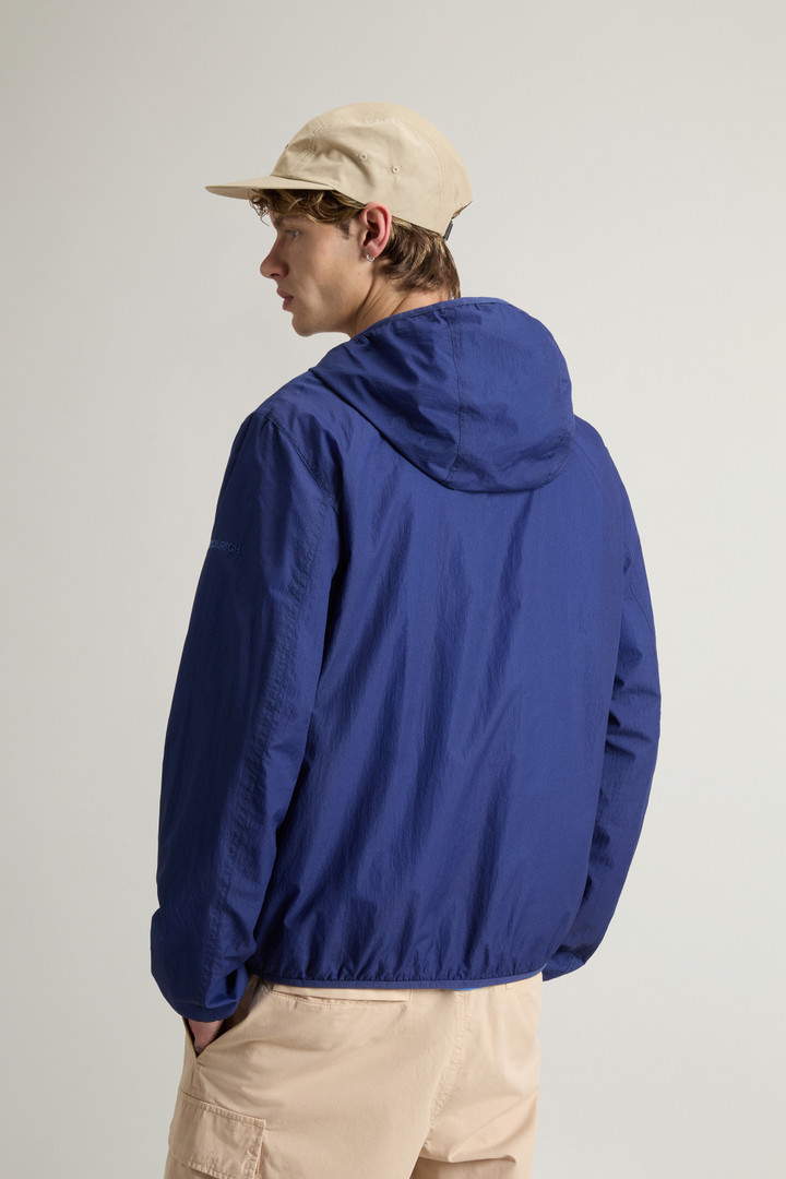 Ultralight Hooded Jacket in Light Mini Ripstop Blue photo 3 | Woolrich