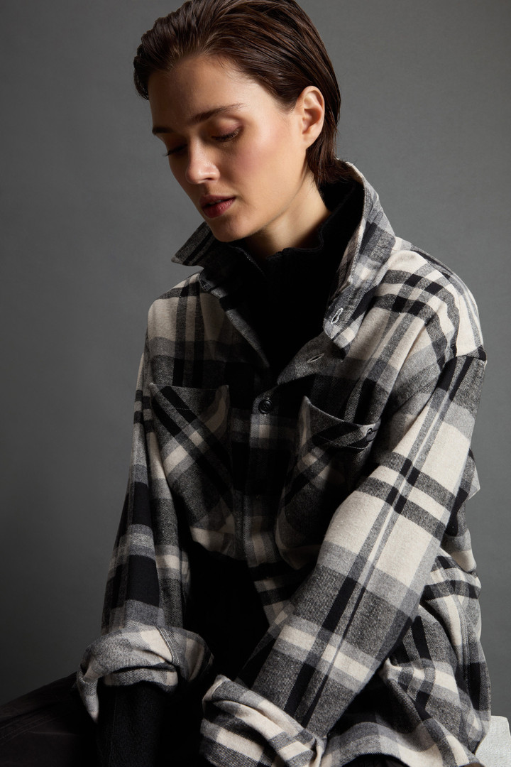 Camicia a quadri in flanella di misto cotone by Todd Snyder Multicolore photo 7 | Woolrich