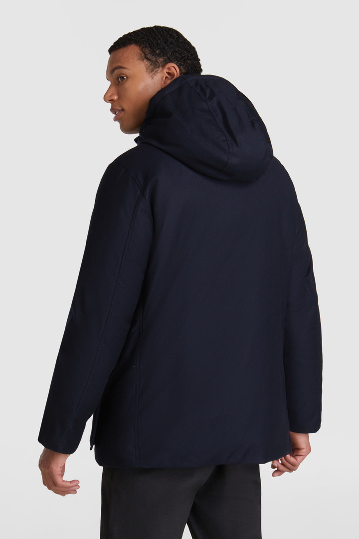 Mountain Parka van fijne wol