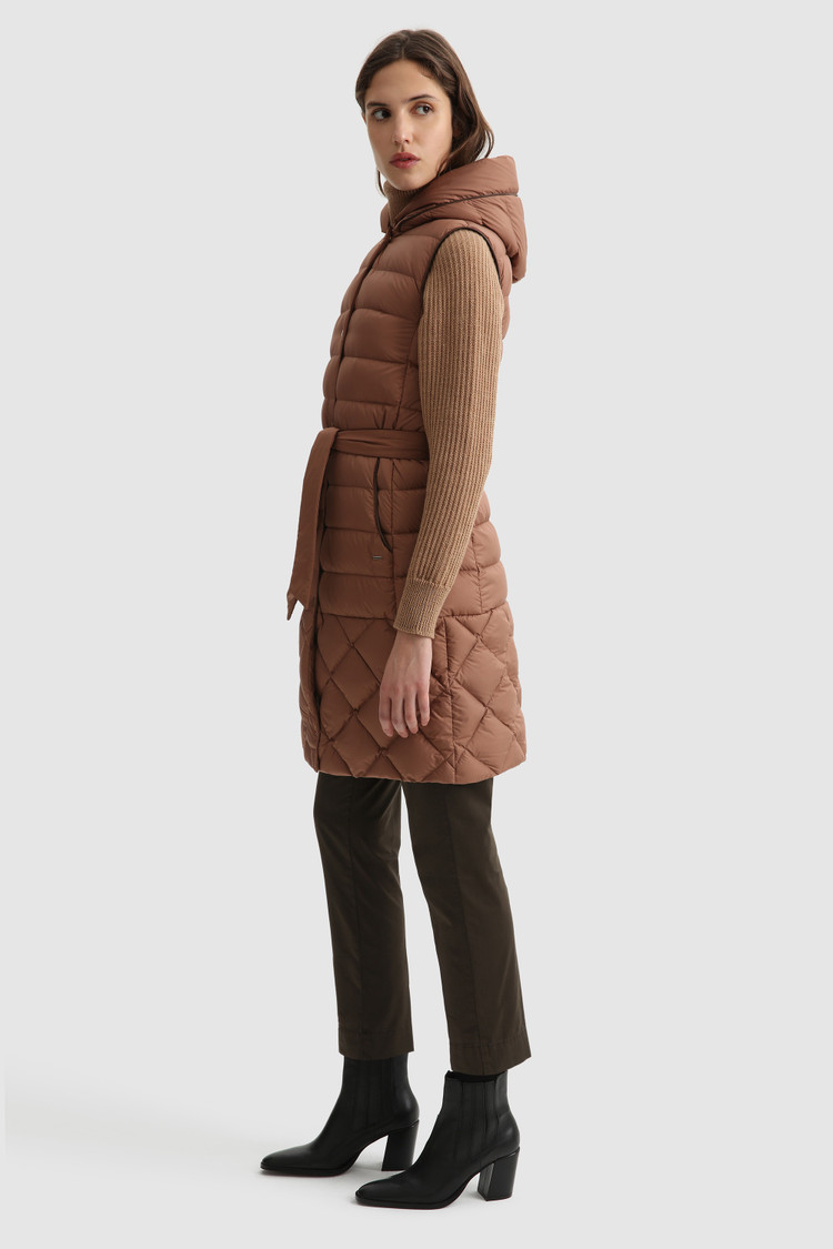 Ellis long quilted Vest