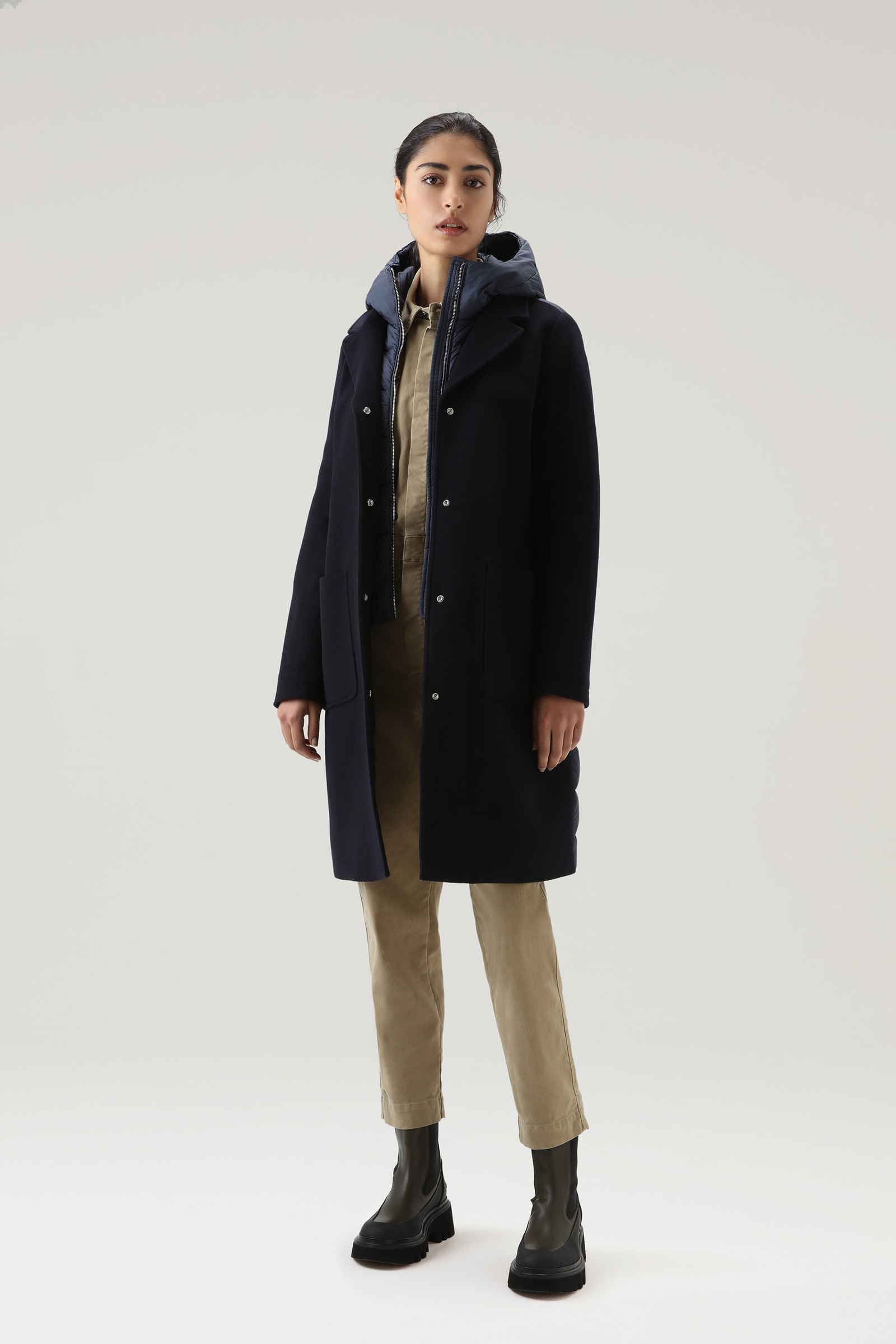 Kuna Parka in misto lana e cashmere photo 2 | Woolrich