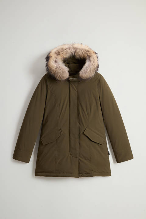 Arctic Parka in Urban Touch with Detachable Fur Green photo 2 | Woolrich