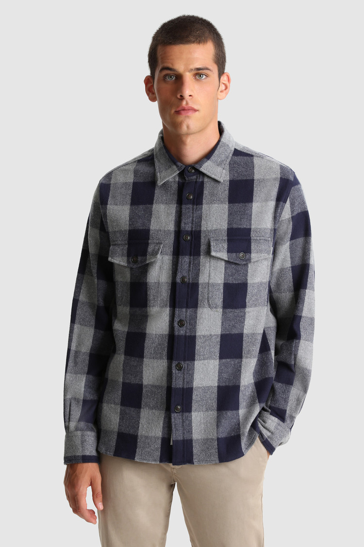 Giacca camicia Oxbow con motivo d'archivio Buffalo Check