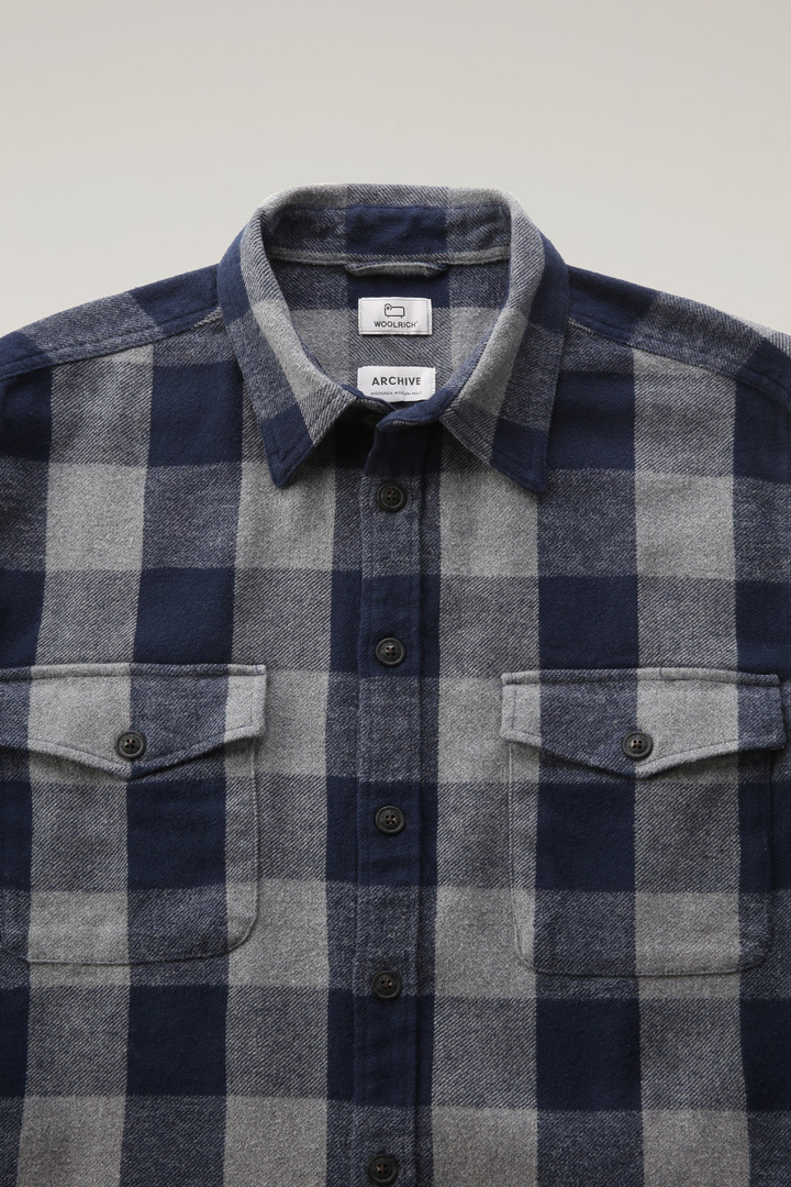 Oxbow Flannel Check Shirt Gray photo 2 | Woolrich