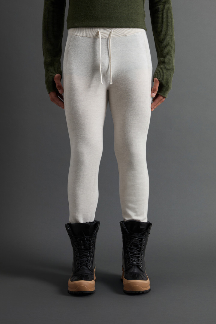 Pants in Pure Merino Wool by Todd Snyder Beige photo 2 | Woolrich