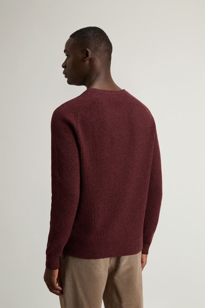 BOUTONNE CREWNECK Red photo 3 | Woolrich