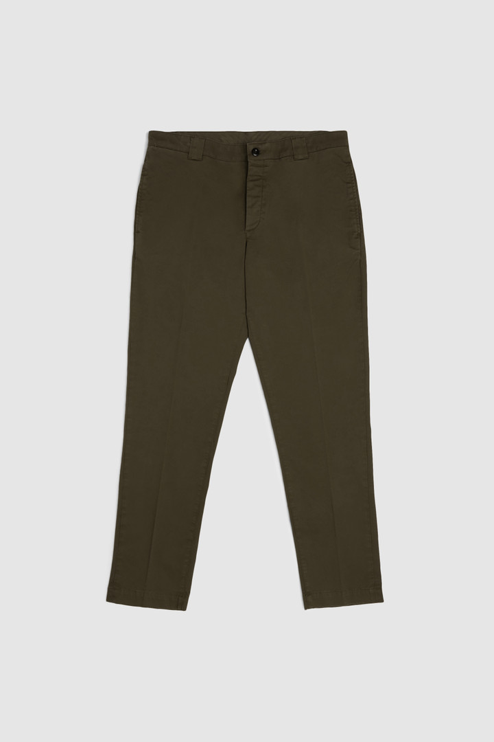 Chino pants in yarn-dyed cotton