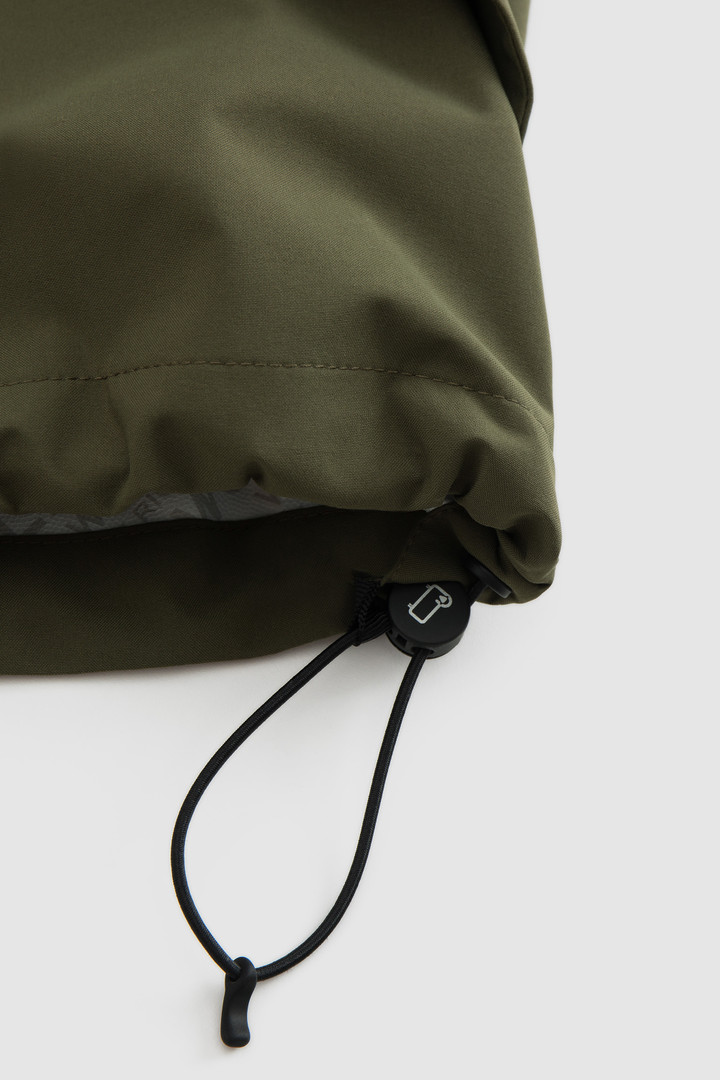 Zweilagige, wasserdichte, ultraleichte Jacke Mountain Grün photo 10 | Woolrich