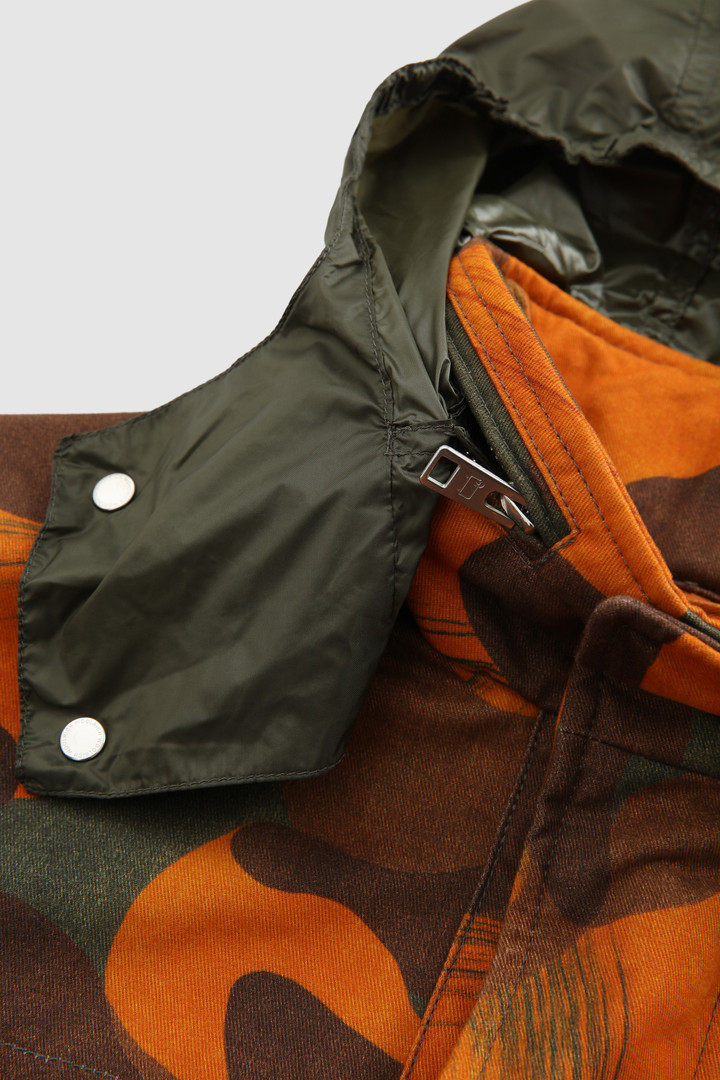 Chaqueta Easton Field de algodón de camuflaje naranja photo 6 | Woolrich